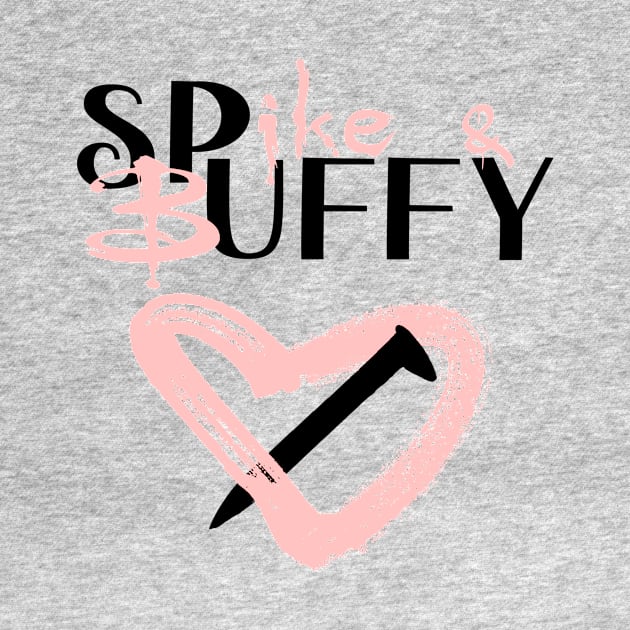 Spike & Buffy (pink heart) by bengman